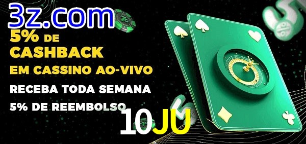Promoções do cassino ao Vivo 10JU